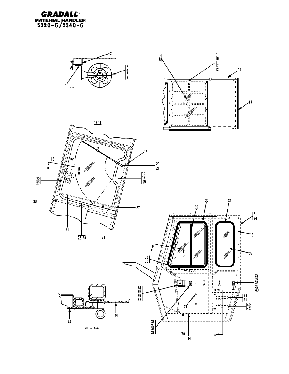Gradall 534C-6 Parts Manual User Manual | Page 309 / 380