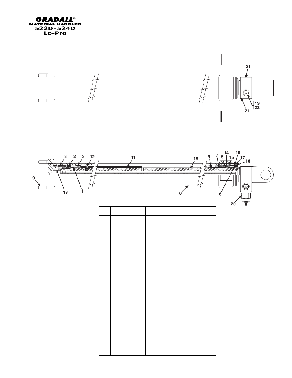 Gradall 524D LoPro User Manual | Page 155 / 166