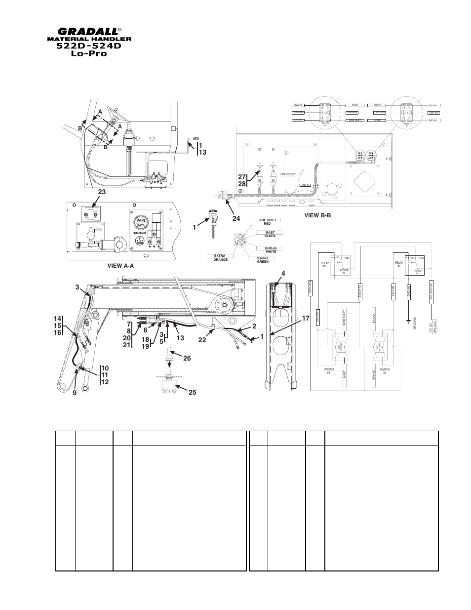 Gradall 524D LoPro User Manual | Page 158 / 166