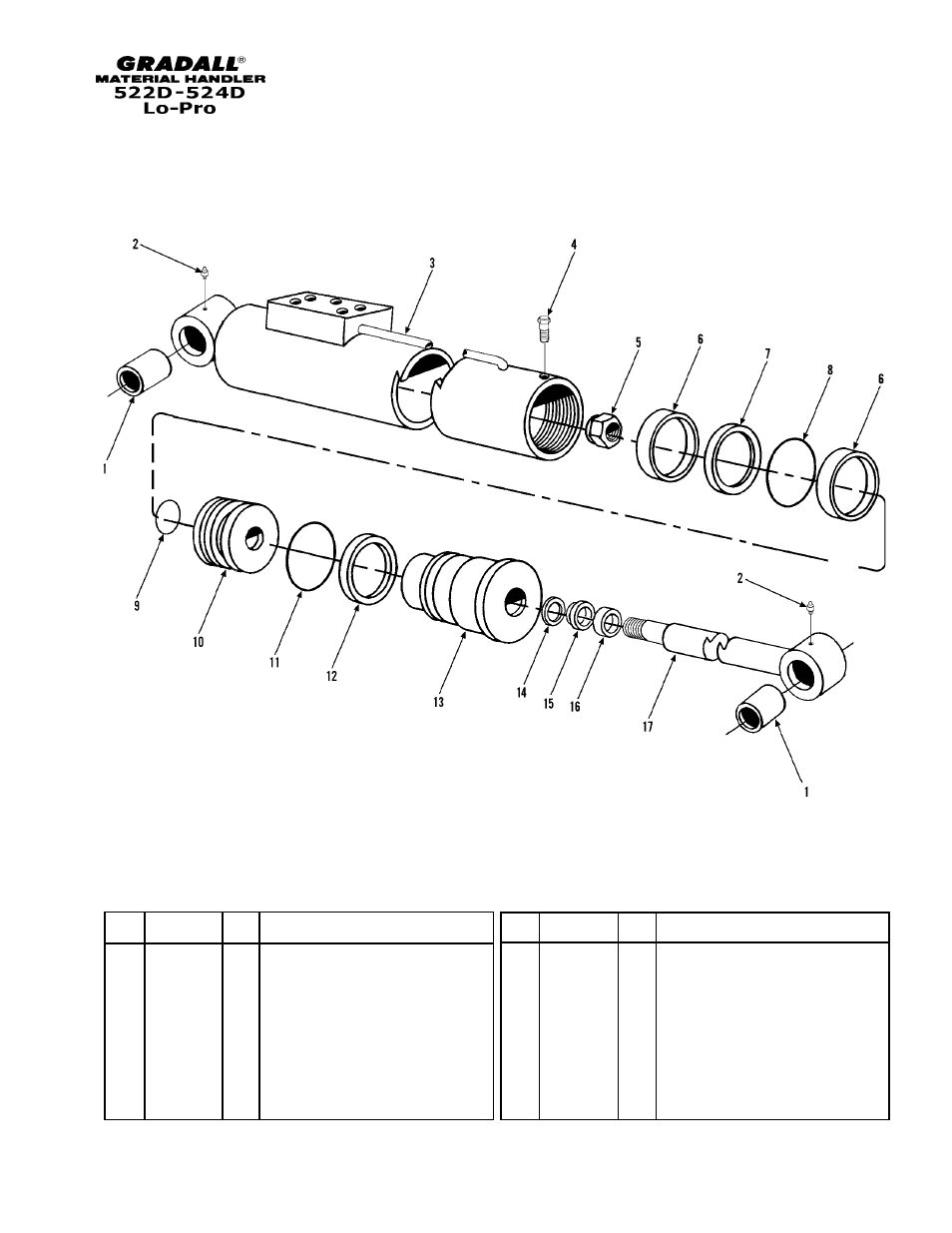 Gradall 524D LoPro User Manual | Page 163 / 166