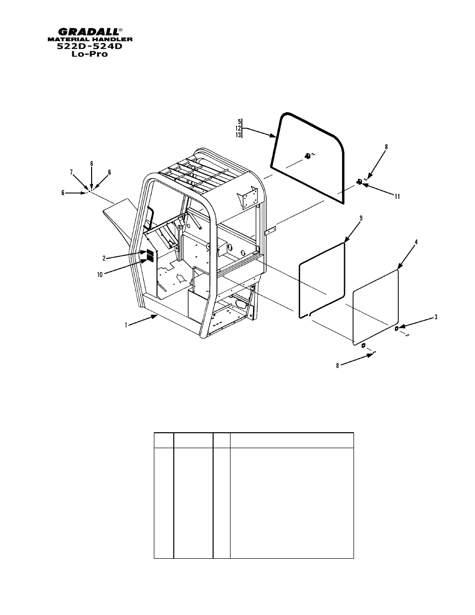 Gradall 524D LoPro User Manual | Page 27 / 166