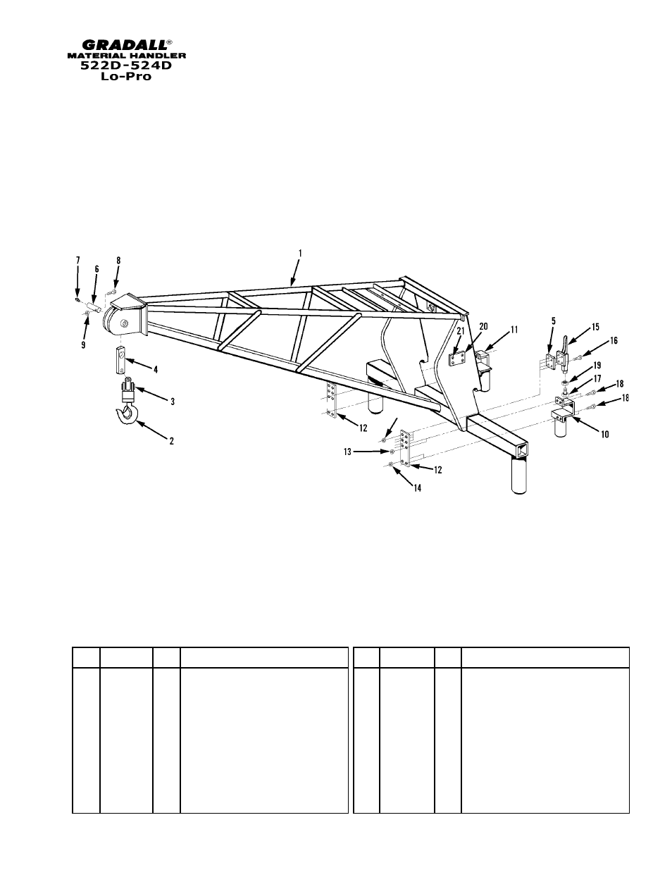 Gradall 524D LoPro User Manual | Page 38 / 166