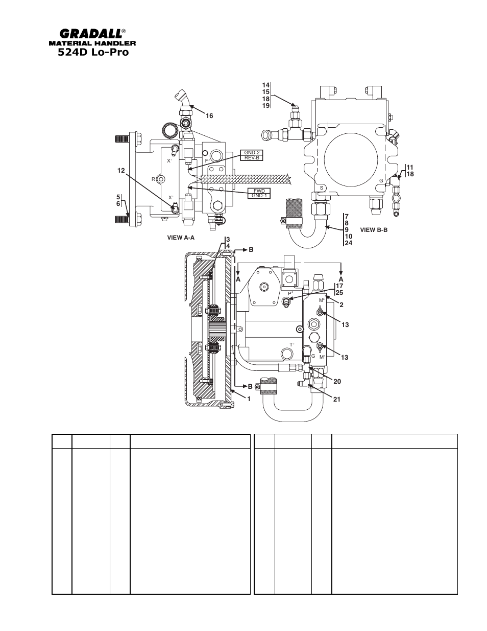 Gradall 524D LoPro User Manual | Page 56 / 166