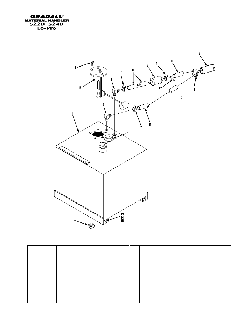 Gradall 524D LoPro User Manual | Page 57 / 166