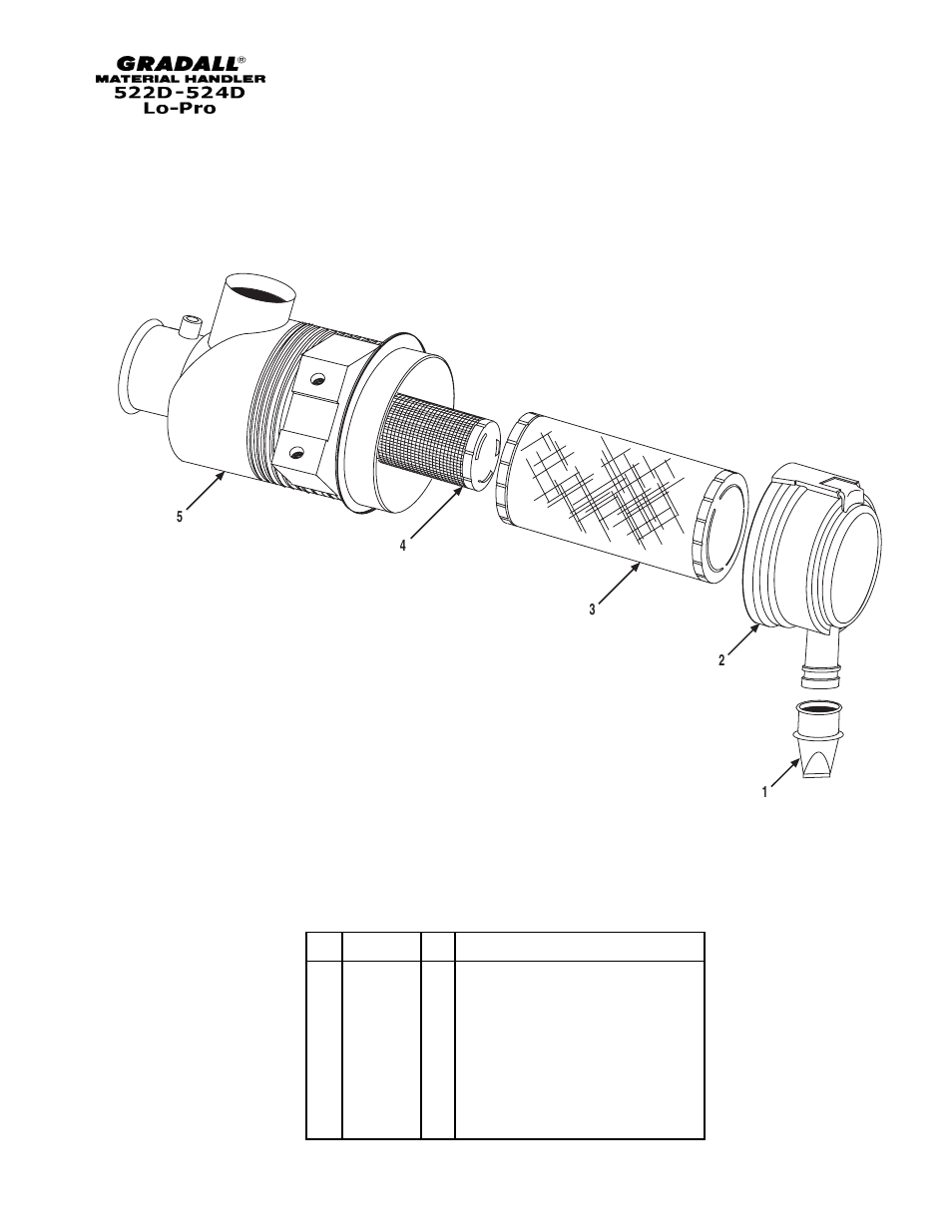 Gradall 524D LoPro User Manual | Page 60 / 166