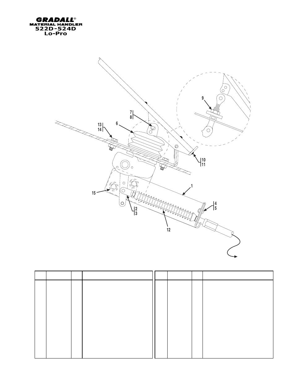 Gradall 524D LoPro User Manual | Page 72 / 166