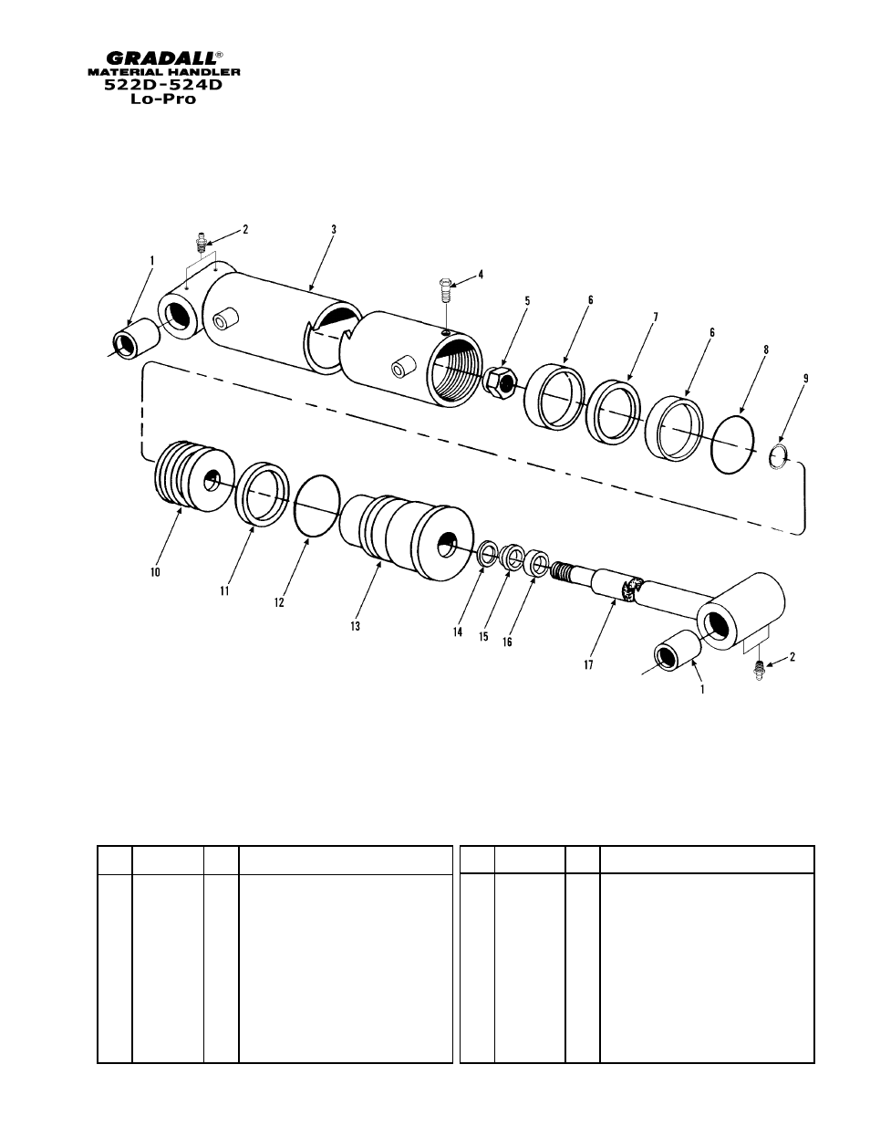 Gradall 524D LoPro User Manual | Page 96 / 166