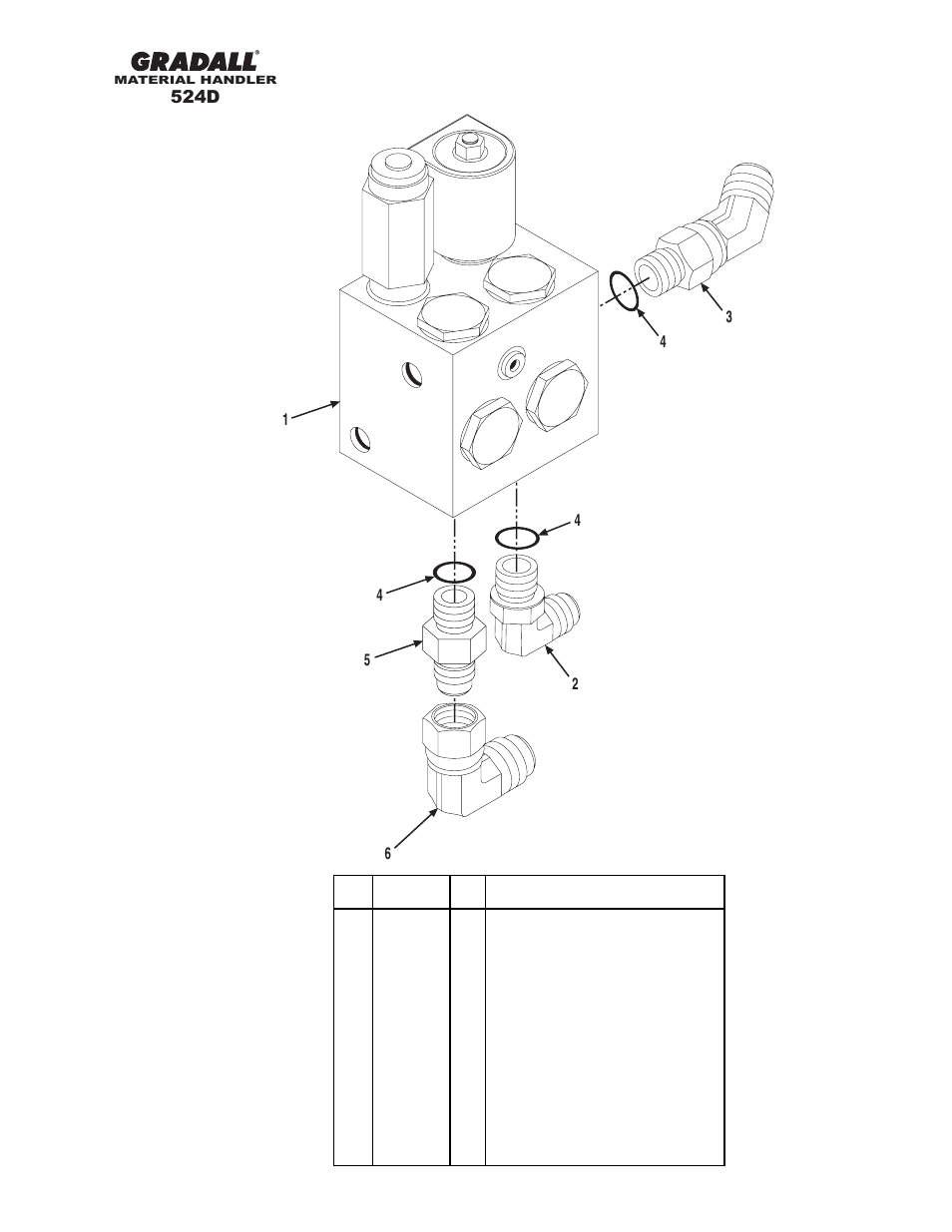 Gradall 524D User Manual | Page 148 / 225