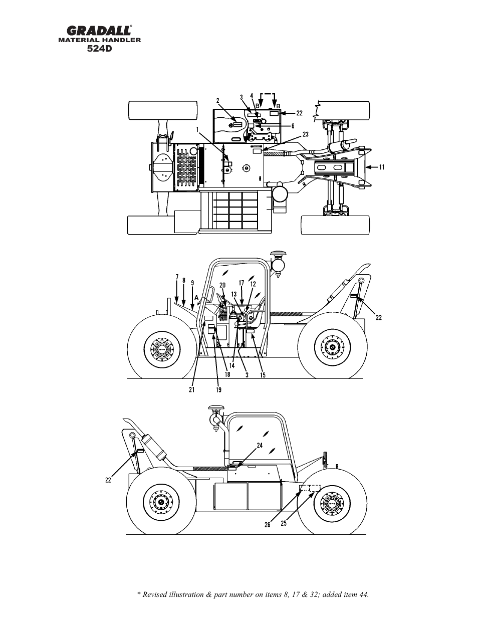 Section 12 miscellaneous | Gradall 524D User Manual | Page 160 / 225