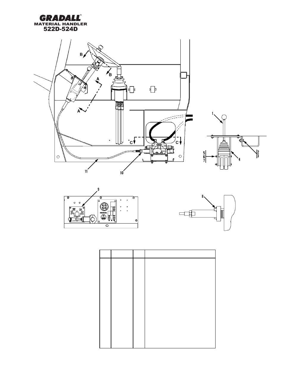 Gradall 524D User Manual | Page 173 / 225