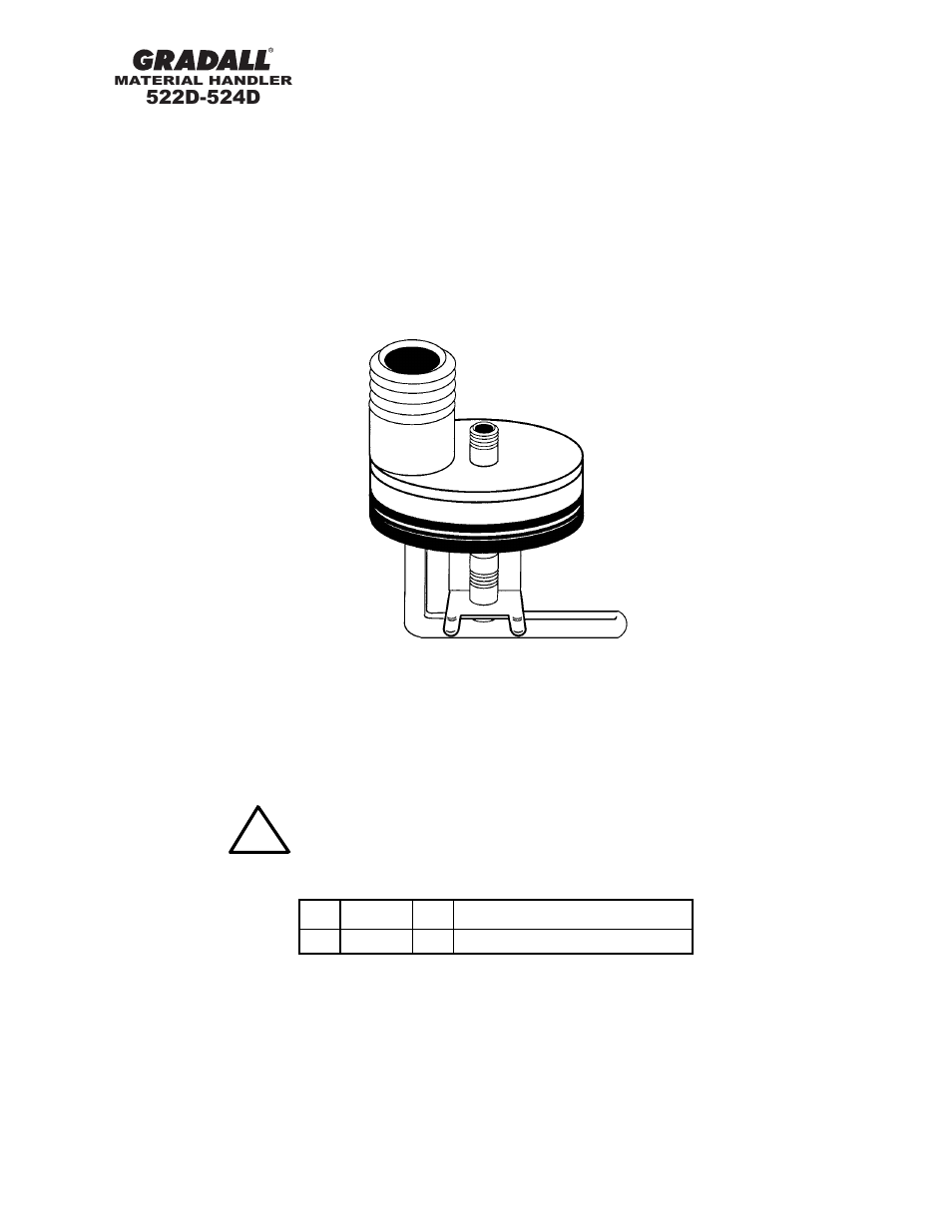 Gradall 524D User Manual | Page 175 / 225