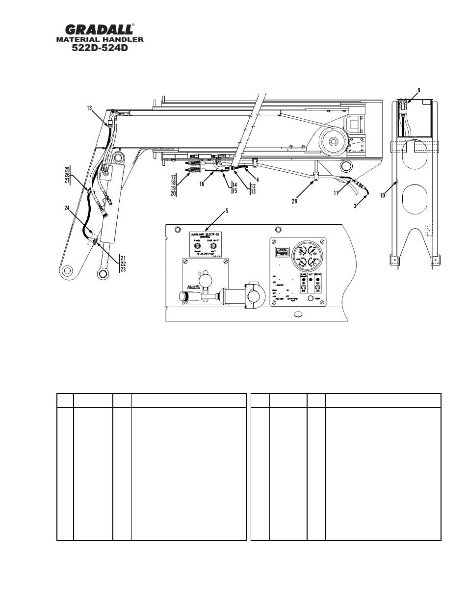 Gradall 524D User Manual | Page 201 / 225