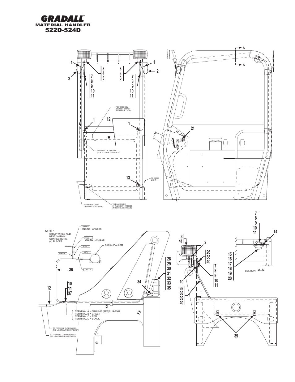 Gradall 524D User Manual | Page 204 / 225