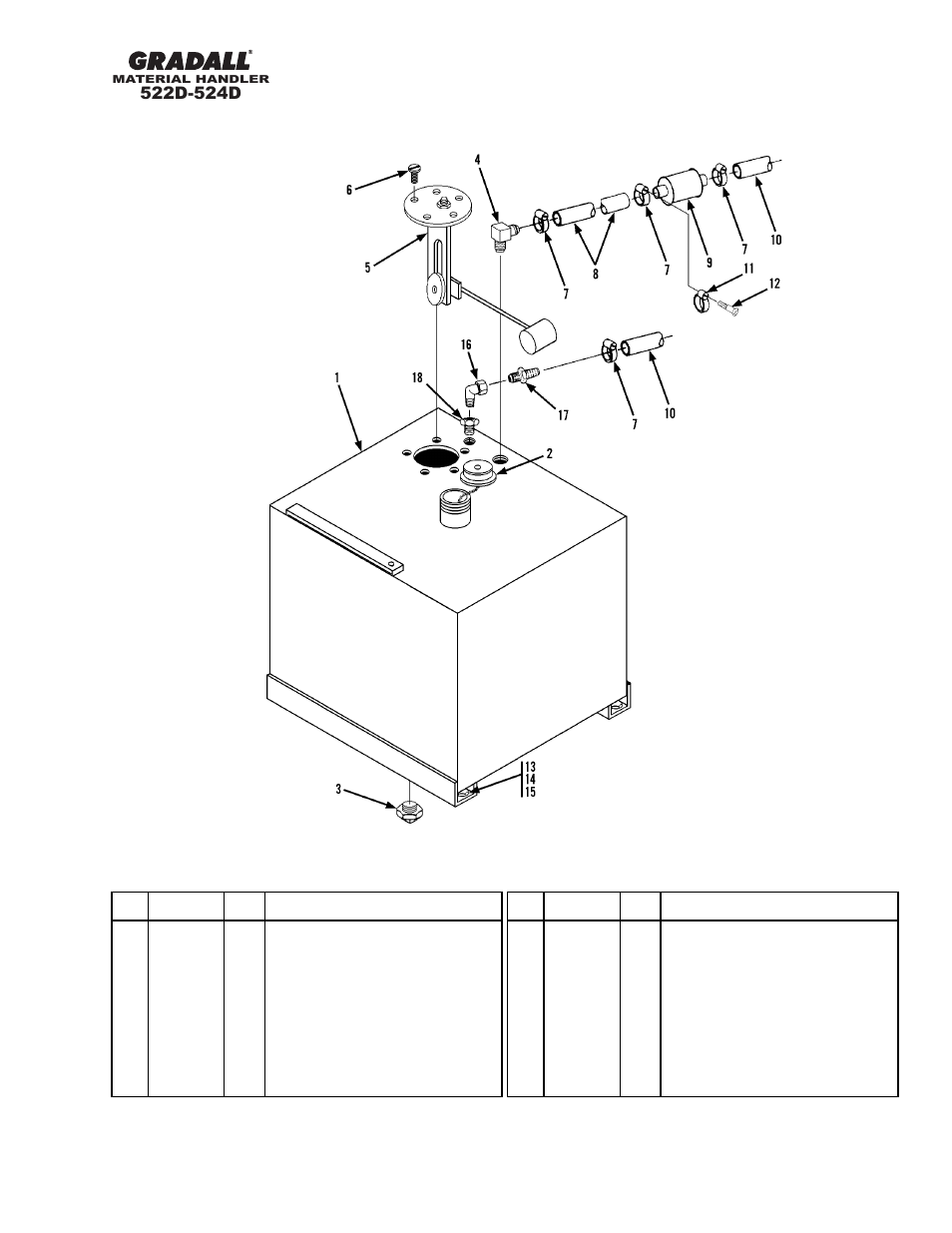 Gradall 524D User Manual | Page 81 / 225