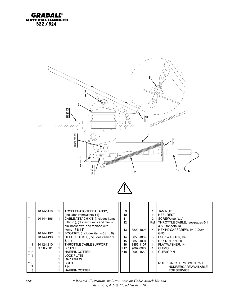 Gradall 524 Parts Manual User Manual | Page 102 / 312