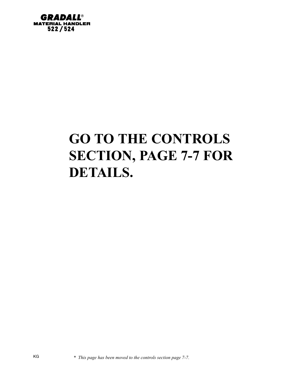 Gradall 524 Parts Manual User Manual | Page 118 / 312