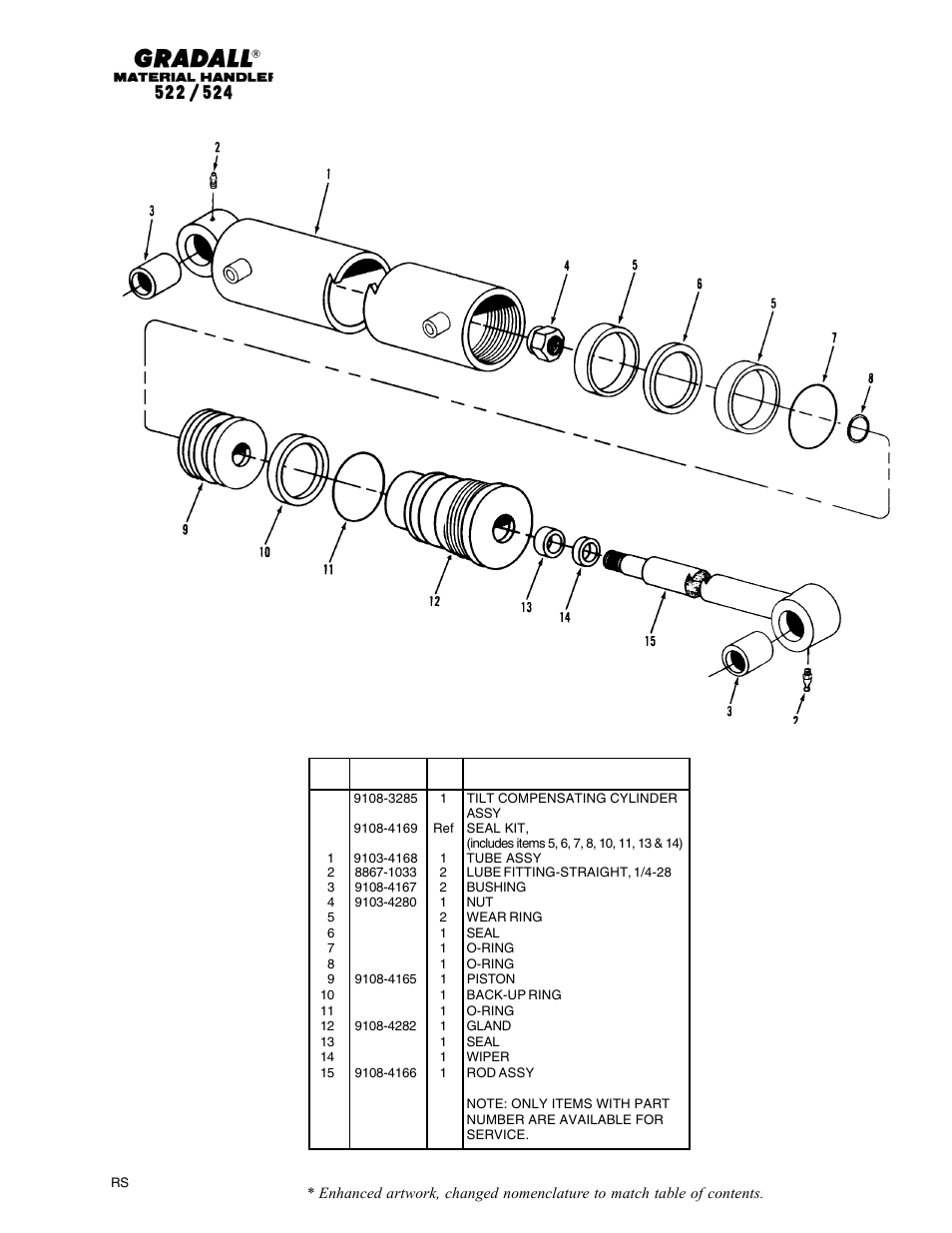 Gradall 524 Parts Manual User Manual | Page 163 / 312