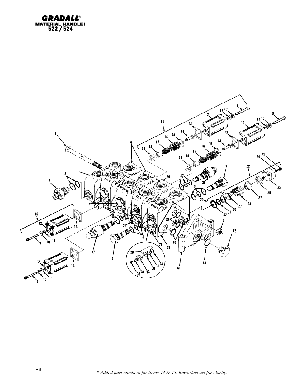 Gradall 524 Parts Manual User Manual | Page 169 / 312