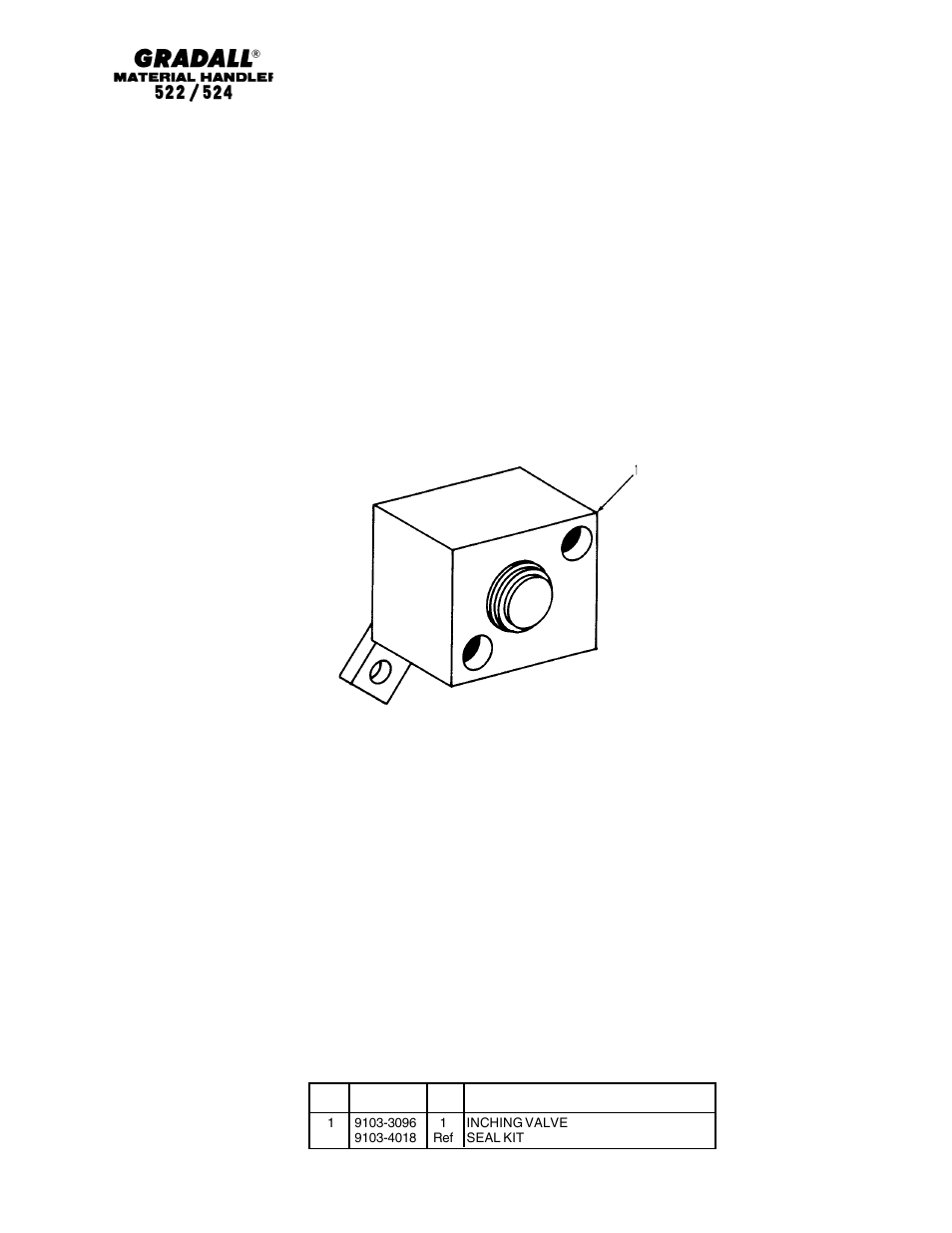 Gradall 524 Parts Manual User Manual | Page 179 / 312