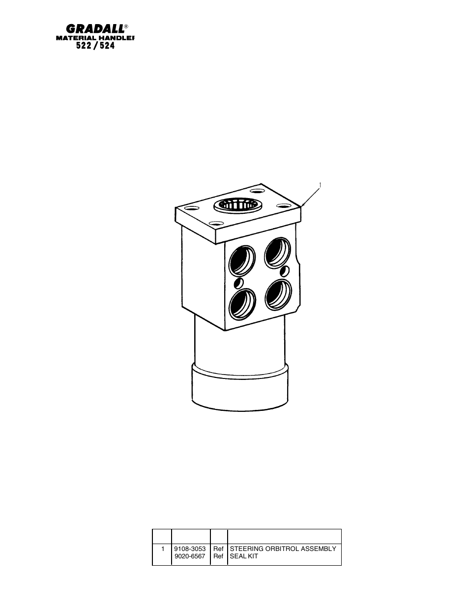 Gradall 524 Parts Manual User Manual | Page 195 / 312