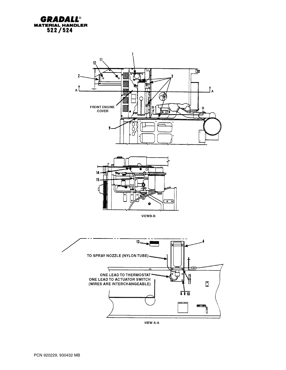Section 13 optional equipment | Gradall 524 Parts Manual User Manual | Page 231 / 312