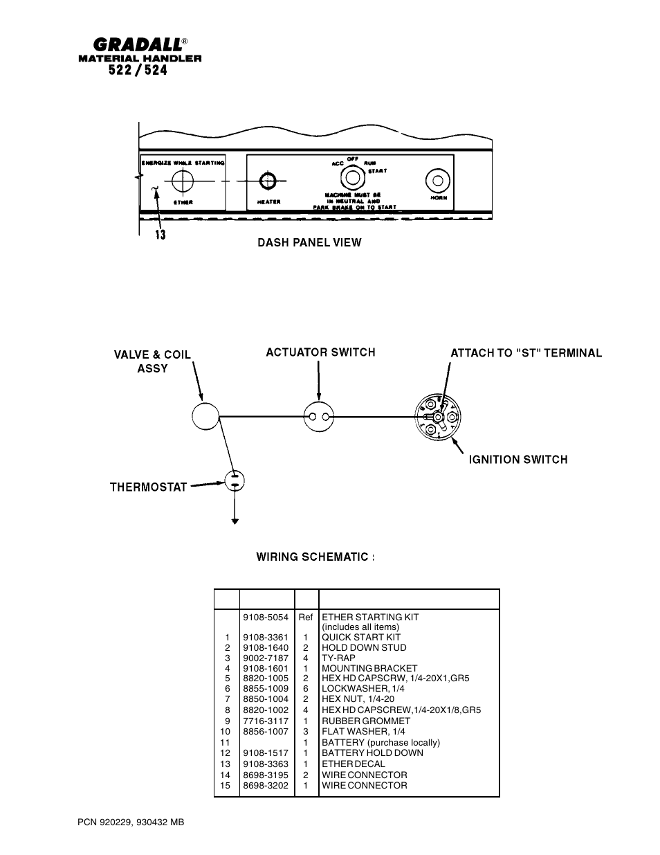 Gradall 524 Parts Manual User Manual | Page 232 / 312