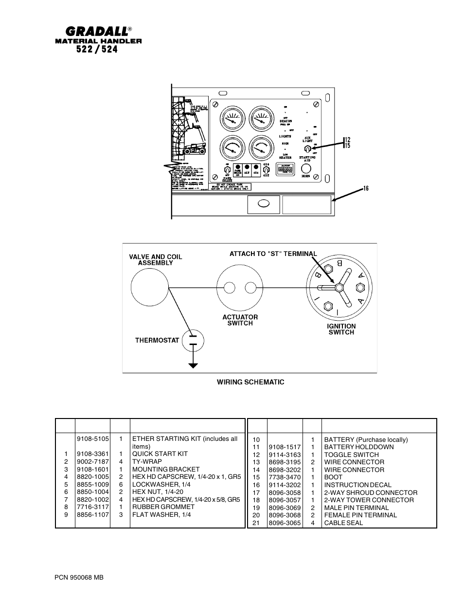 Gradall 524 Parts Manual User Manual | Page 234 / 312
