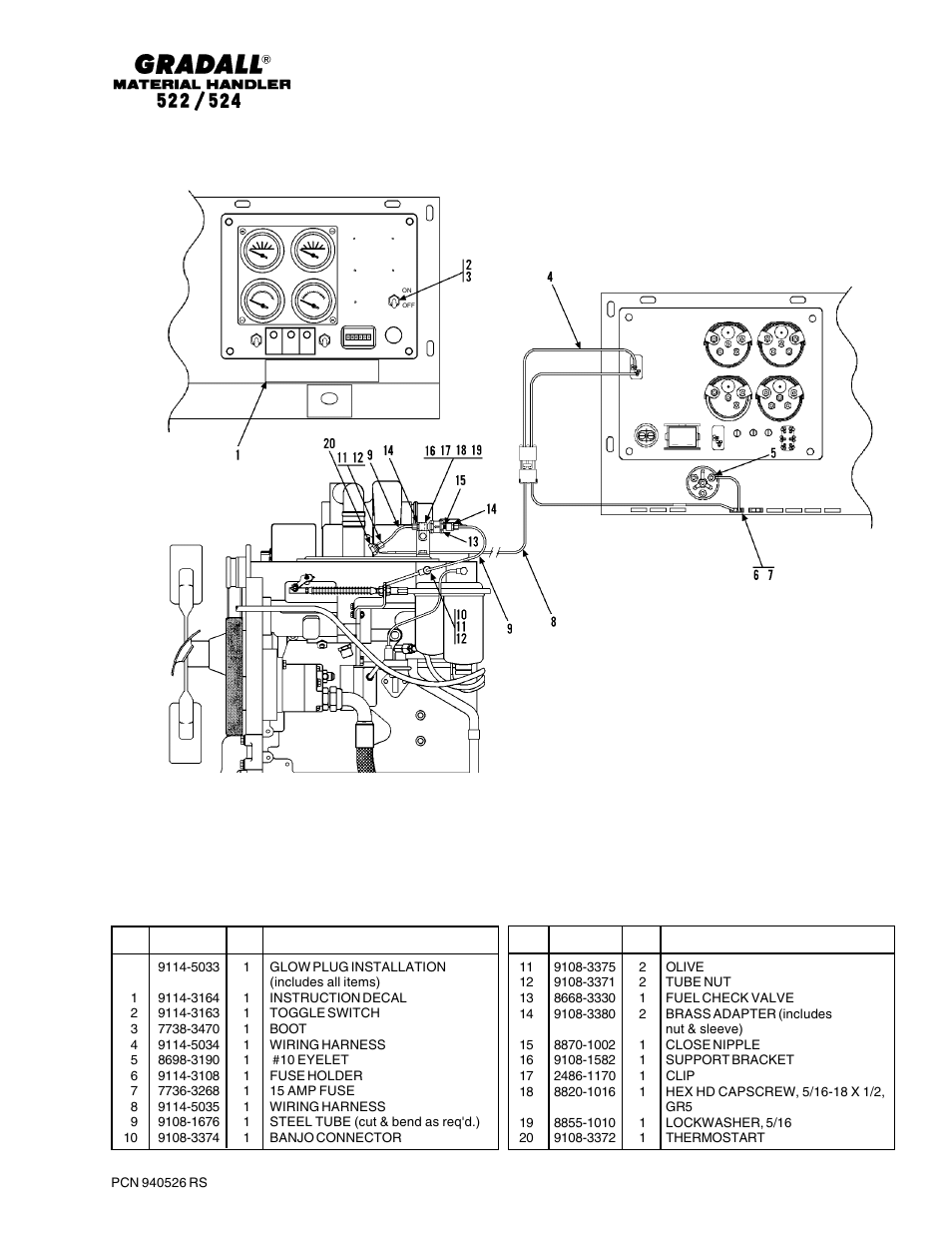 Gradall 524 Parts Manual User Manual | Page 237 / 312