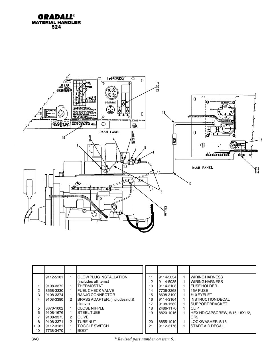 Gradall 524 Parts Manual User Manual | Page 238 / 312