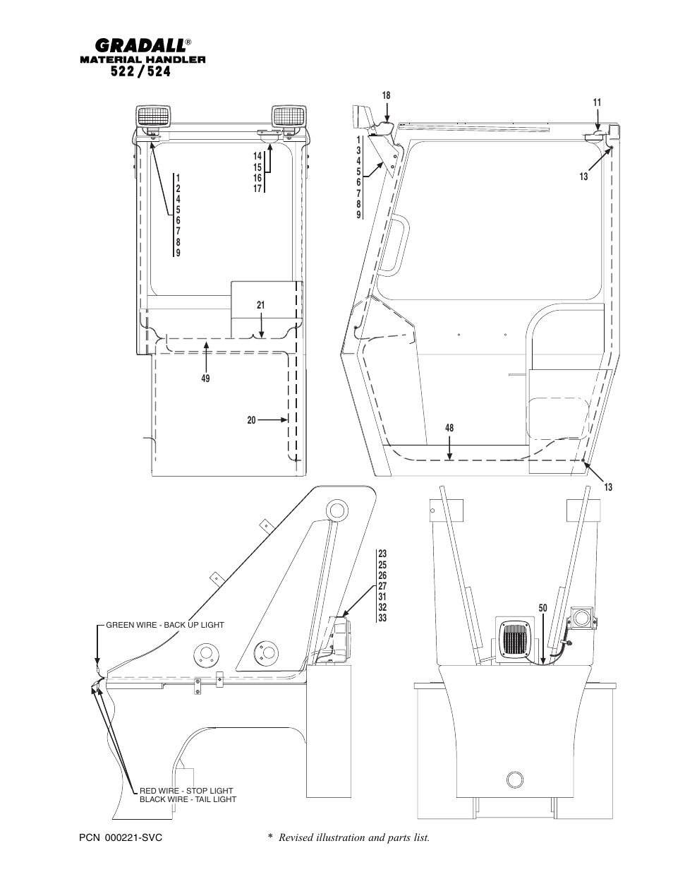 Gradall 524 Parts Manual User Manual | Page 241 / 312
