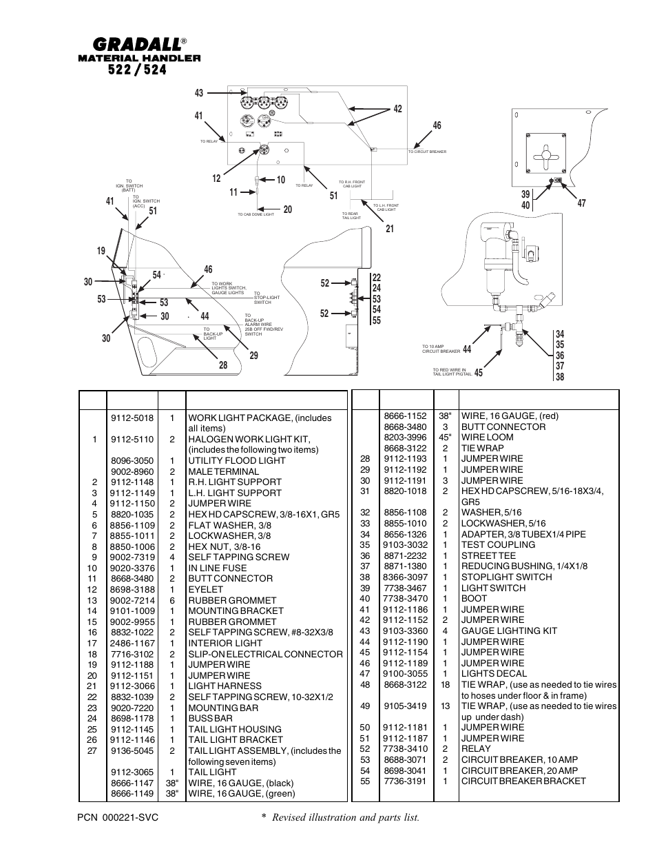 Gradall 524 Parts Manual User Manual | Page 242 / 312