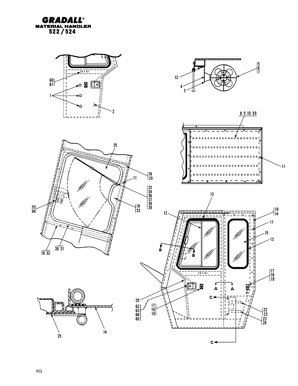 Gradall 524 Parts Manual User Manual | Page 250 / 312