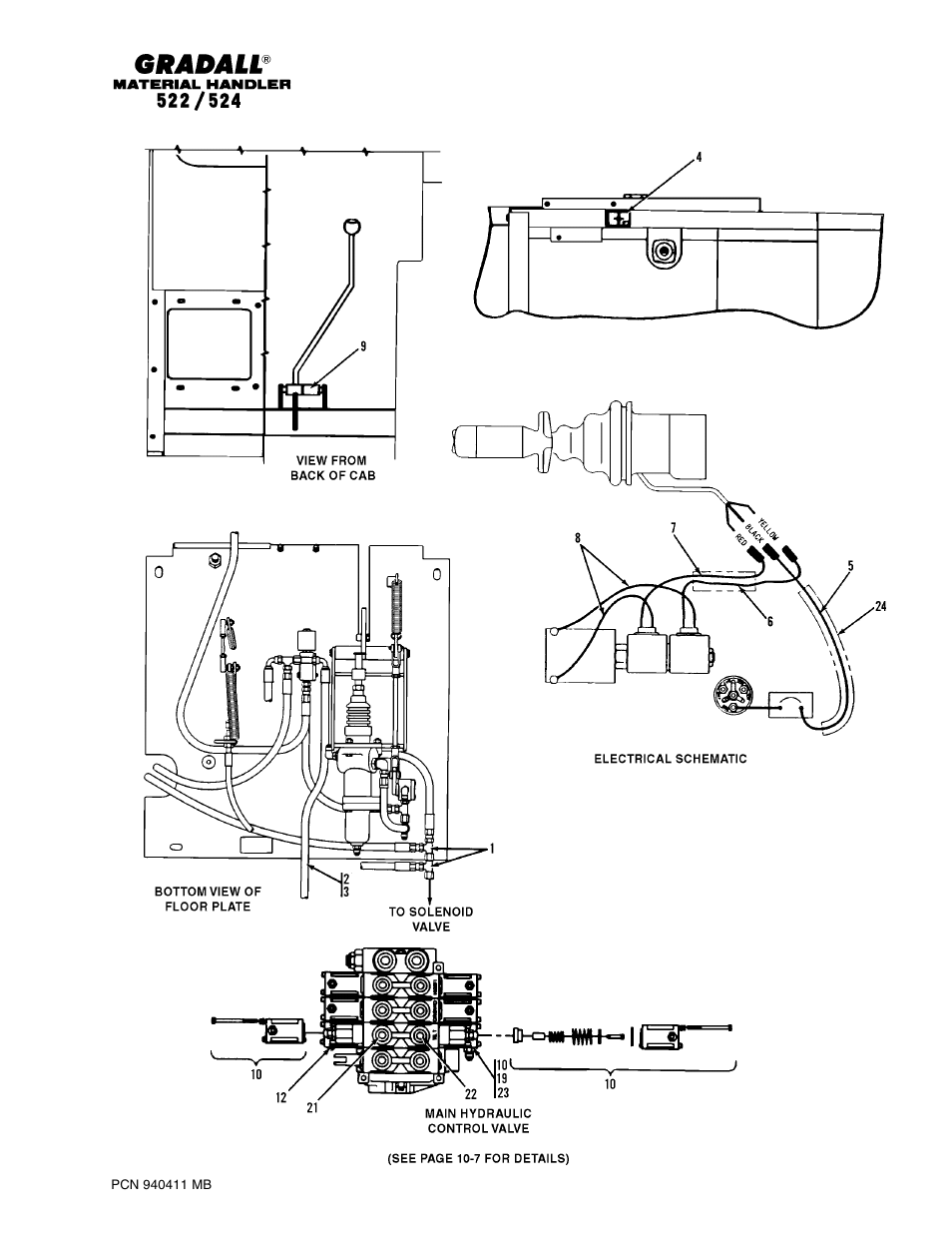 Gradall 524 Parts Manual User Manual | Page 291 / 312