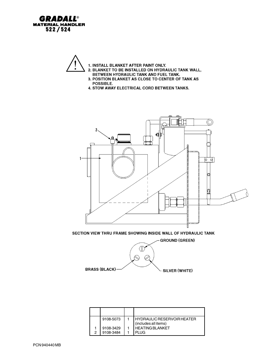 Gradall 524 Parts Manual User Manual | Page 299 / 312