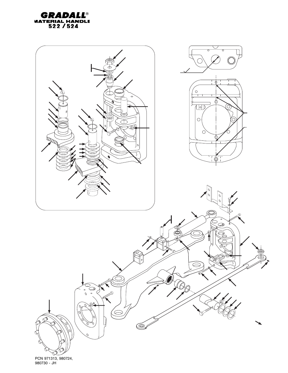 Gradall 524 Parts Manual User Manual | Page 36 / 312