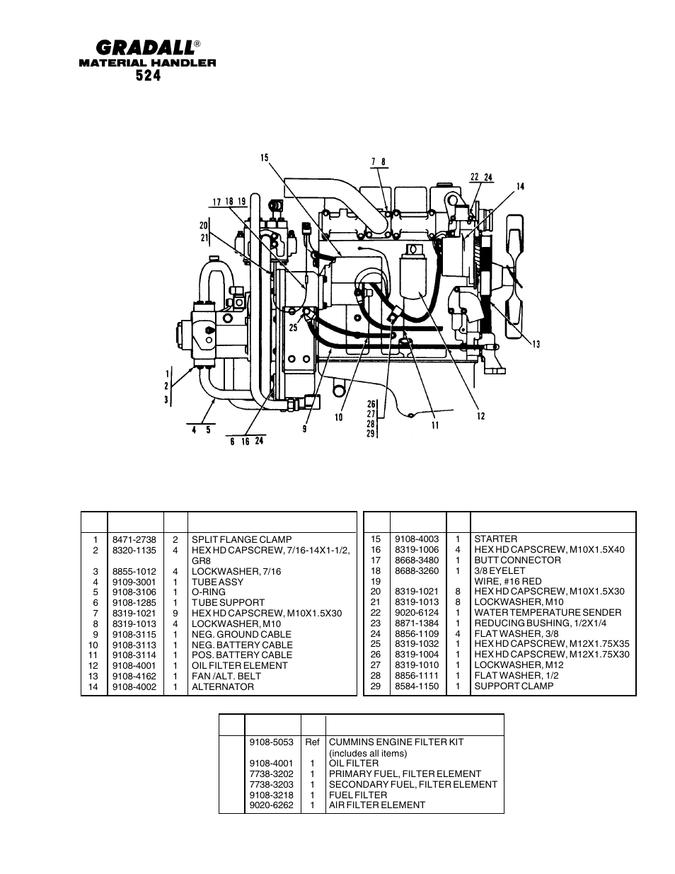 Gradall 524 Parts Manual User Manual | Page 63 / 312