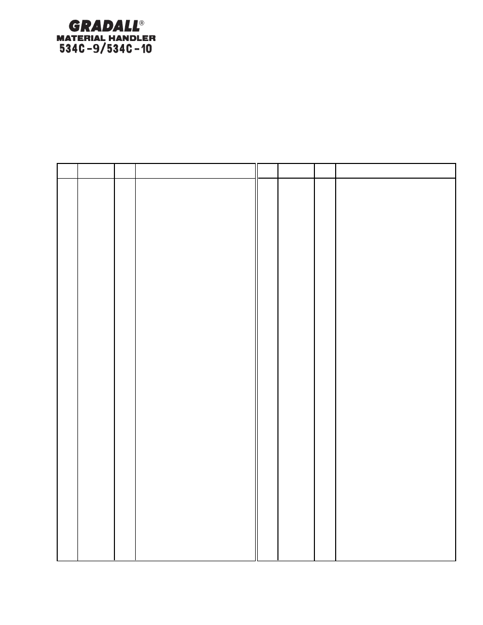 Hydraulic circuits oil supply & pressure lines | Gradall 534C-10 Parts Manual User Manual | Page 126 / 255