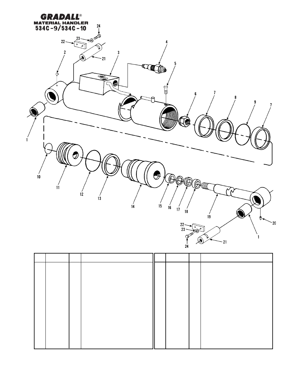 Gradall 534C-10 Parts Manual User Manual | Page 154 / 255