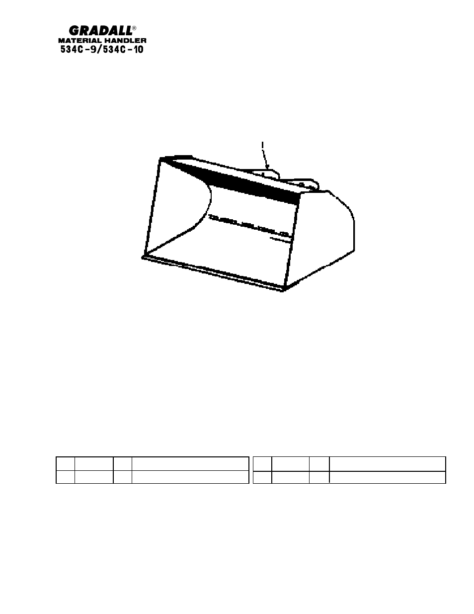 Section 4 attachments | Gradall 534C-10 Parts Manual User Manual | Page 46 / 255