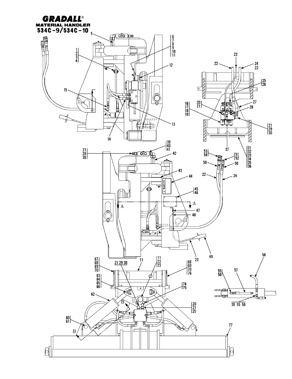 Gradall 534C-10 Parts Manual User Manual | Page 59 / 255