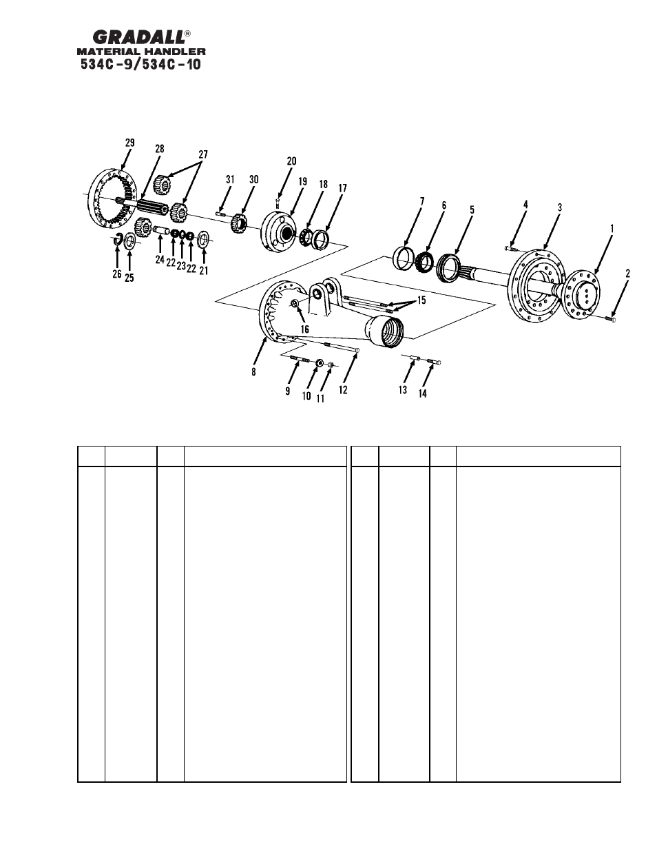 Gradall 534C-10 Parts Manual User Manual | Page 97 / 255