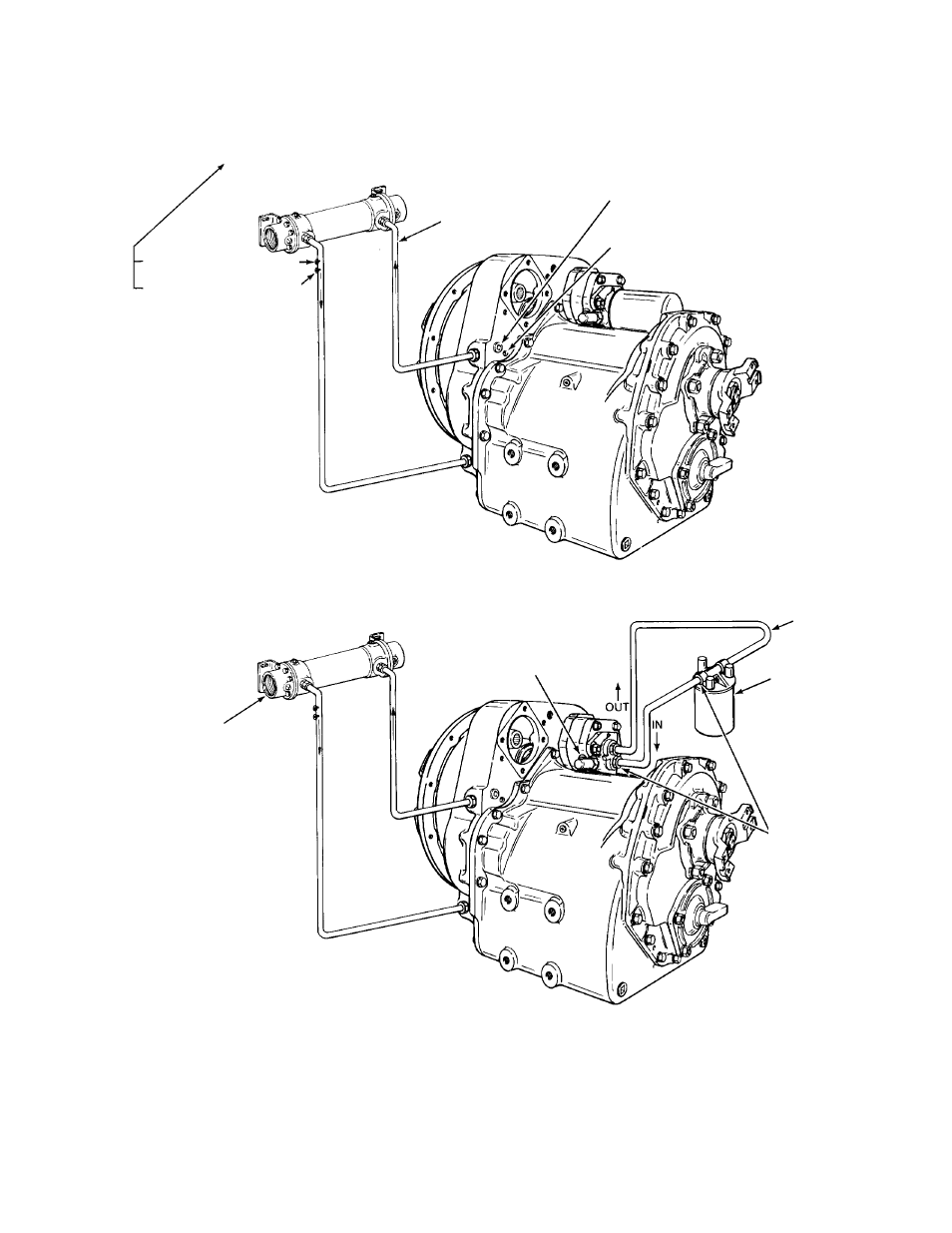 External plumbing diagram | Gradall 534B (9020-7317) Service Manual User Manual | Page 158 / 244