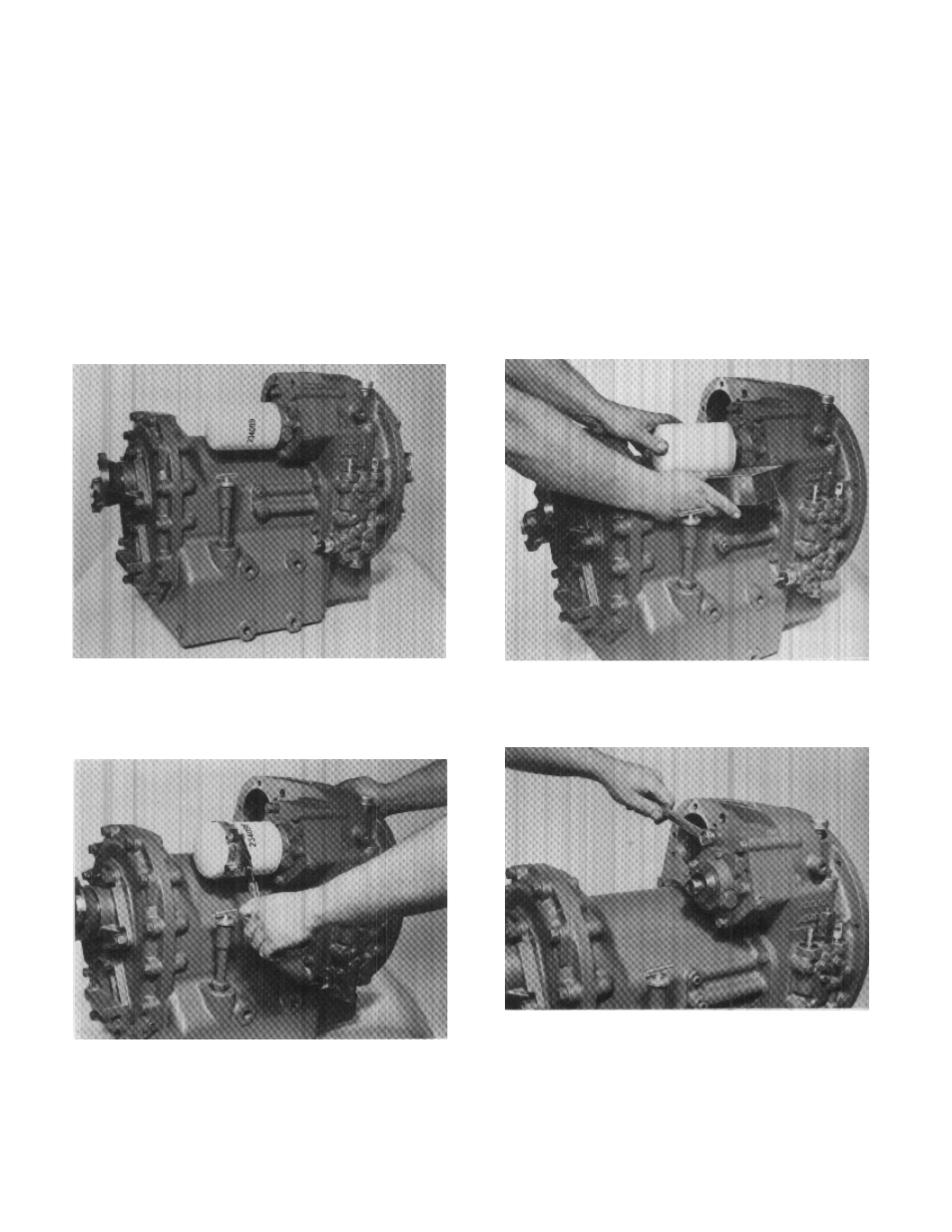 Disassembly of transmission | Gradall 534B (9020-7317) Service Manual User Manual | Page 162 / 244