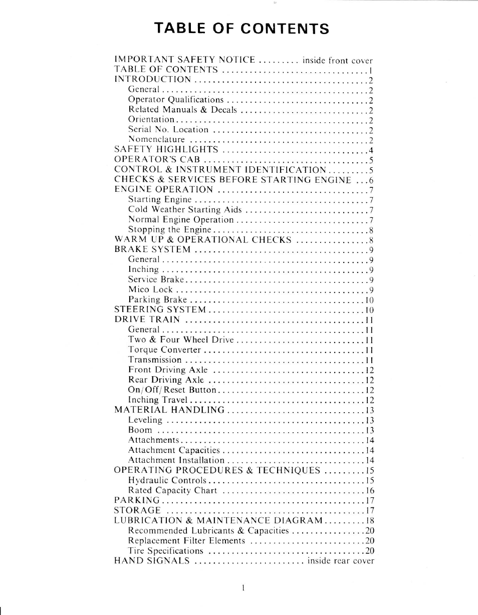 Gradall 534B (9020-7317) Service Manual User Manual | Page 33 / 244