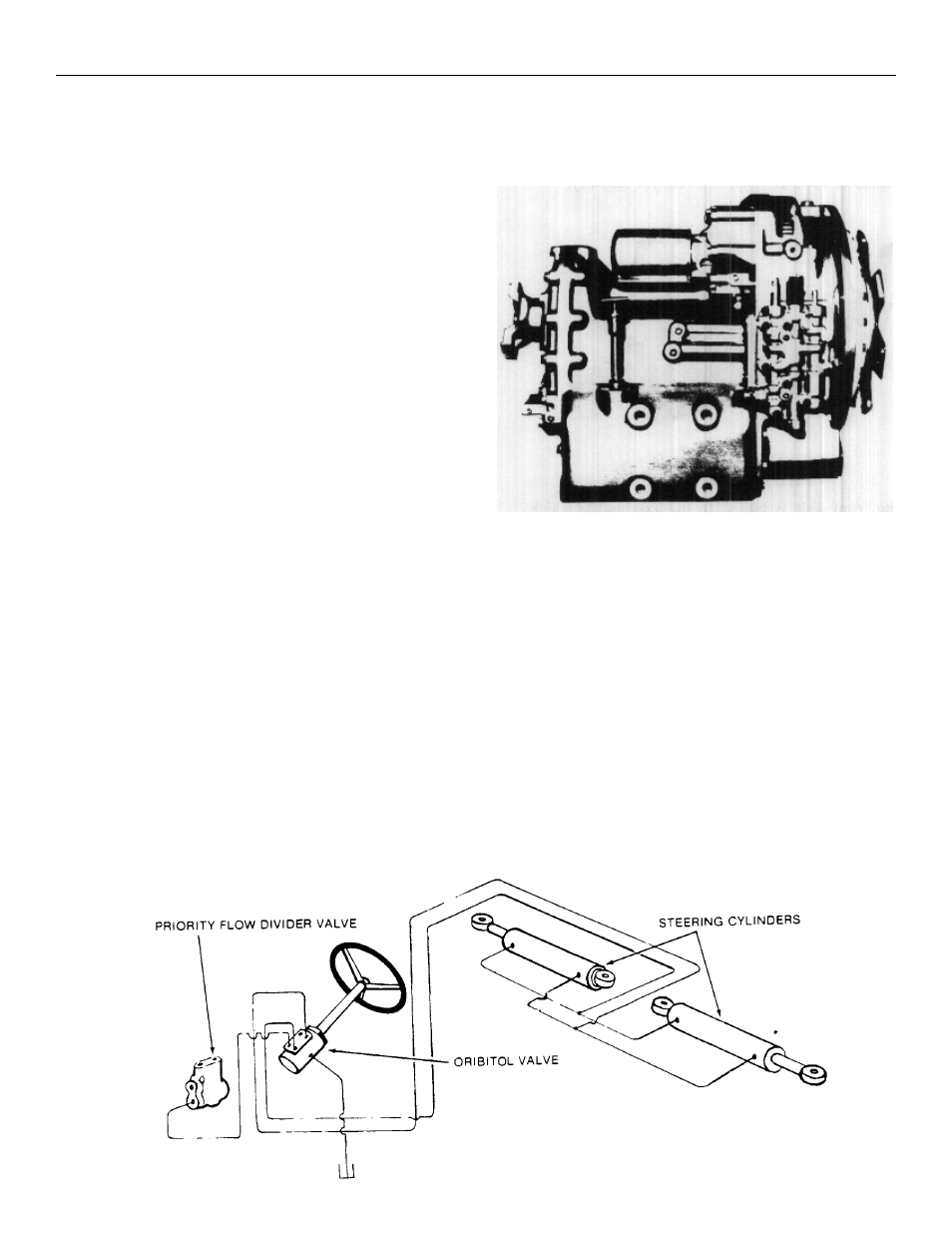 Transmission & torque converter, Steering circuit | Gradall 534B (9020-7317) Service Manual User Manual | Page 62 / 244