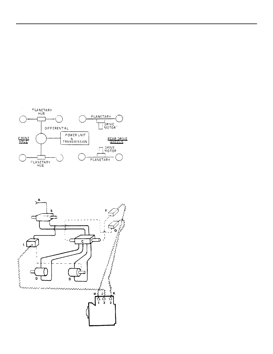 Front & rear wheel drive | Gradall 534B (9020-7317) Service Manual User Manual | Page 69 / 244