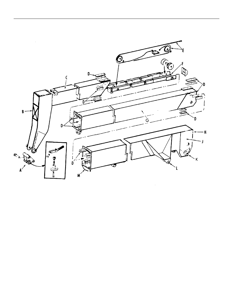 Boom sections, Boom slider pads | Gradall 534B (9020-7317) Service Manual User Manual | Page 74 / 244