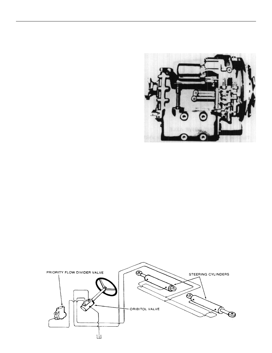 Transmission & torque converter, Steering circuit | Gradall 534B (9020-7317) Service Manual User Manual | Page 82 / 244