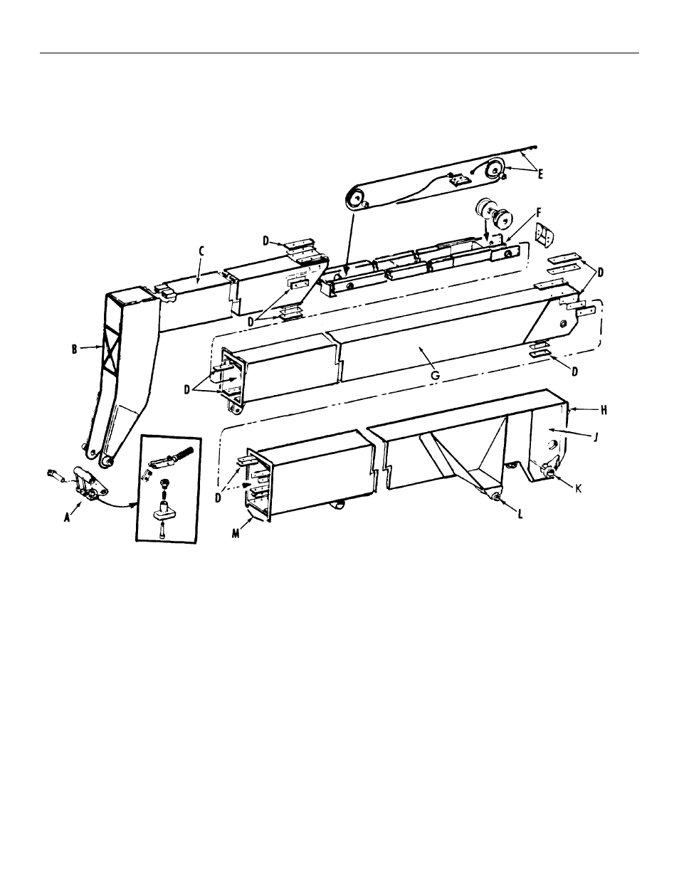 Boom sections, Boom slider pads | Gradall 534B (9020-7317) Service Manual User Manual | Page 94 / 244