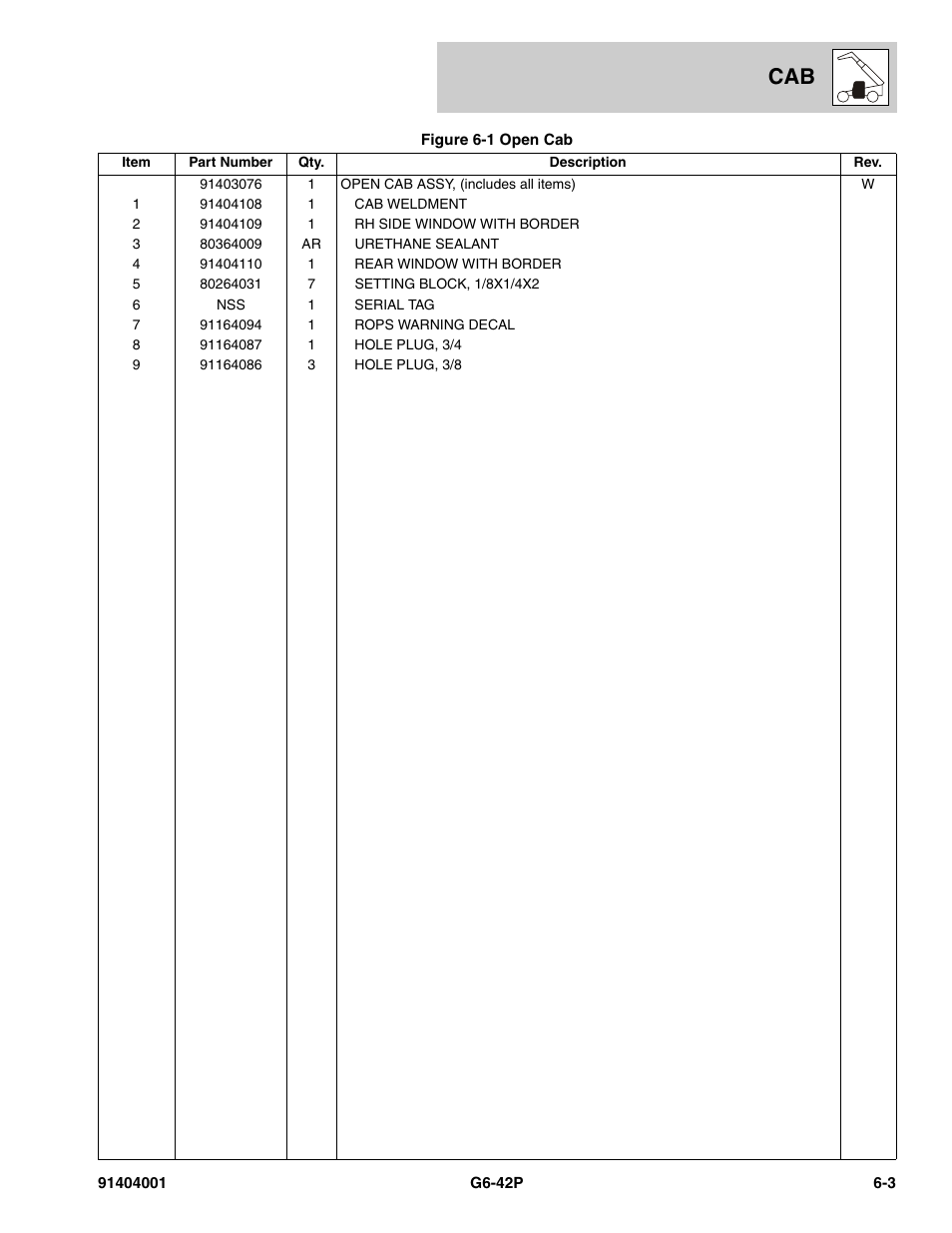 JLG G6-42P Parts Manual User Manual | Page 211 / 556